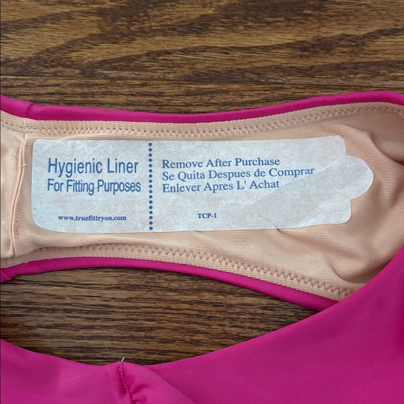 J.Crew Tie high-rise tie bikini bottom Radiant Fuchsia Medium - Picture 12 of 12